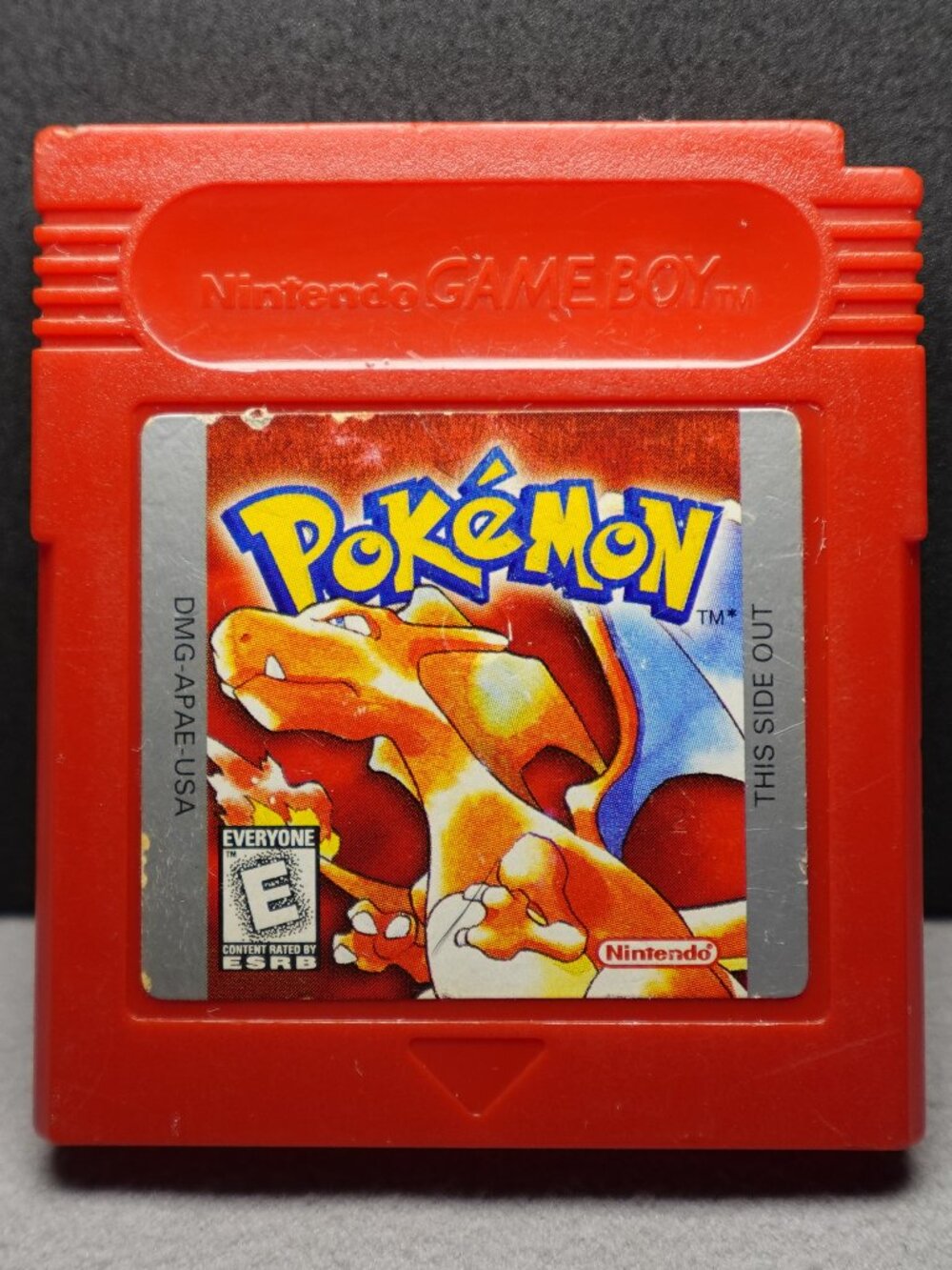 Pokemon Red Version Nintendo Gameboy Game Authentic Game Boy Original 1998